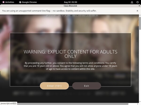 Account Premium Blowjob Class