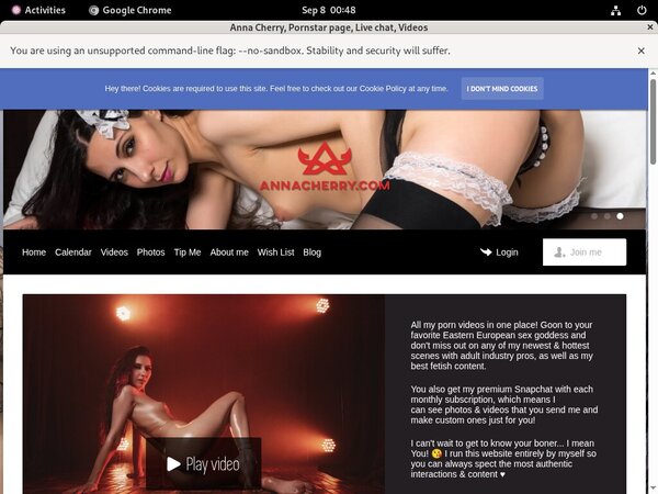 Anna Cherry Live