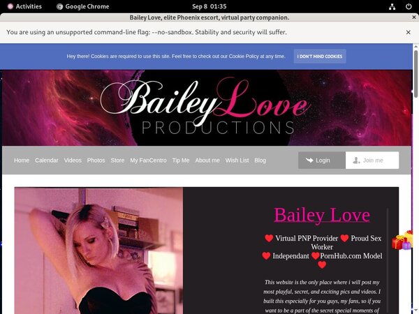 BaileyLove Password Username