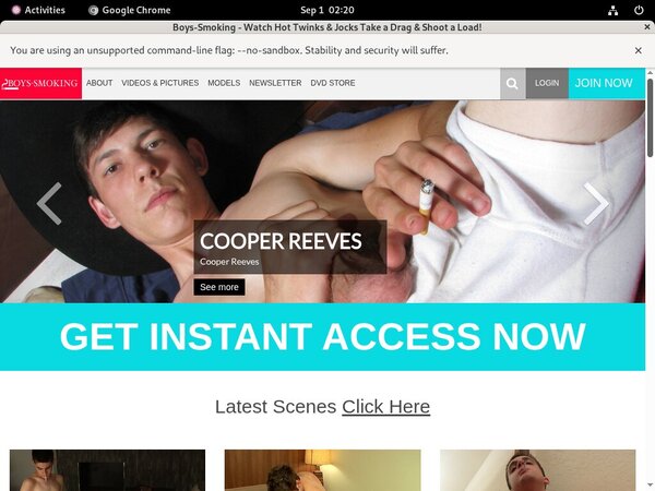 Boyssmoking Login Free