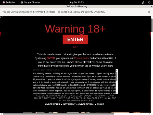 CBT And Ball Busting Free Trial Coupon