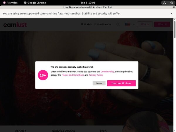 Camlust.com Mit Sofort