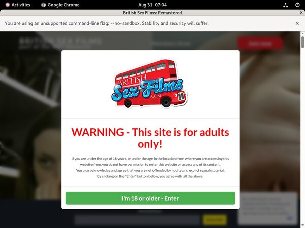 Coupons British Sex Films