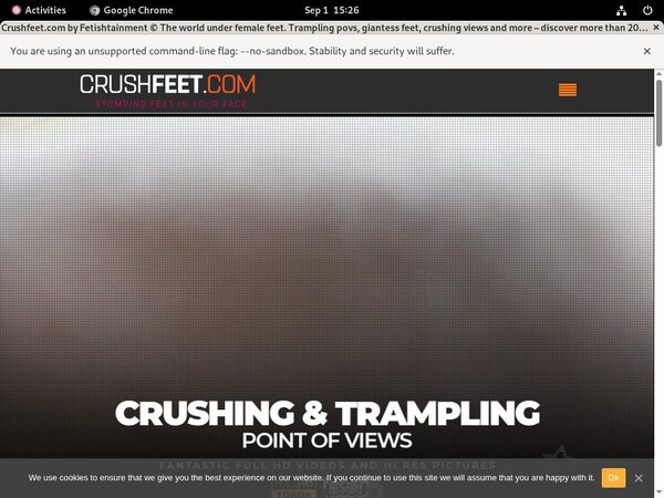 Crushfeet ??