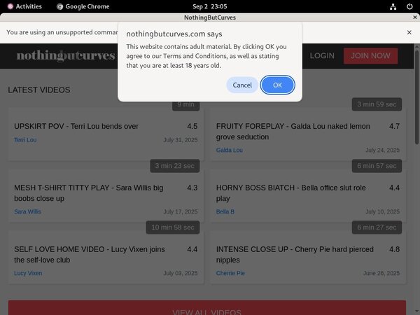 Daily Nothing But Curves Account