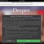 Deeper.com Password Premium