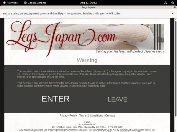 Does Legs Japan Use Paypal?