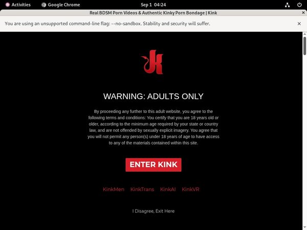 Free Account In Kink Unlimited