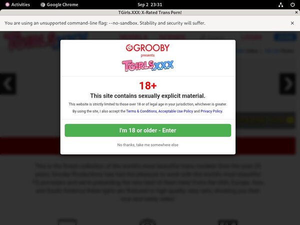 Free Passwords TGirls.XXX