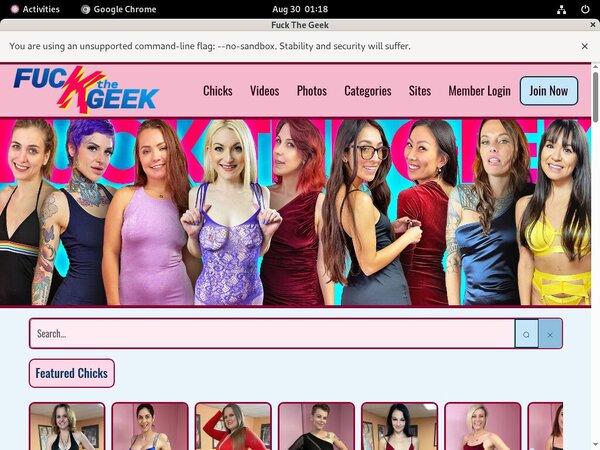 Fuckthegeek.com Free Trial Acc