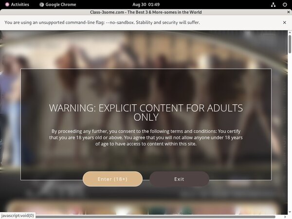 Get Class-3some.com Password