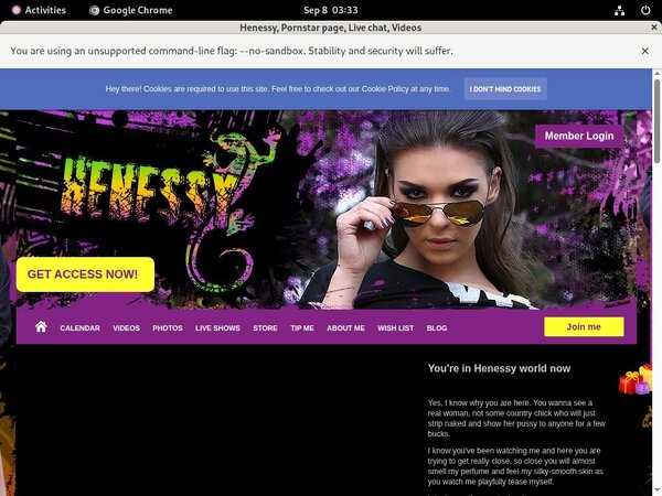 Henessy Logon