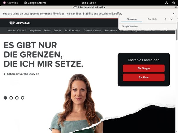 JOY Club Free Trial Offer