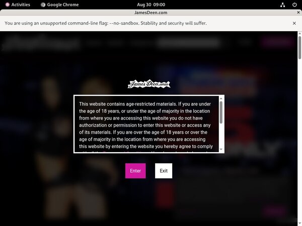 James Deen Membership Discount