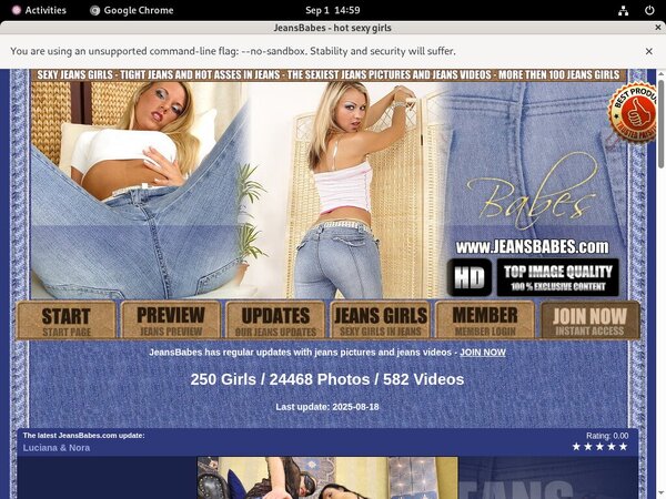 Jeans Babes Gay Porn