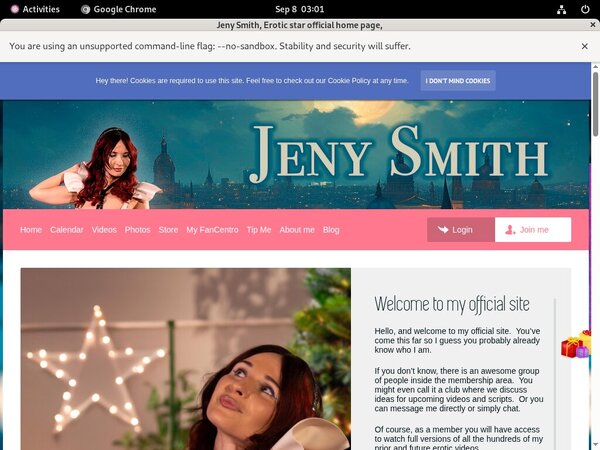 Jenysmith.net Pro Biller Page
