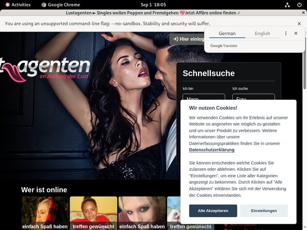Lust Agenten Mit Sofort
