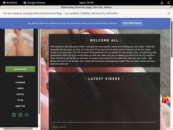 Marlogrey.modelcentro.com Trail Membership