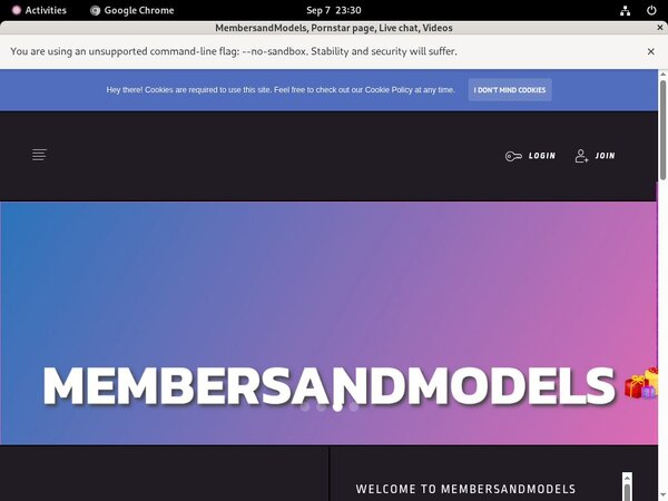 MembersandModels User And Pass