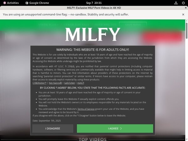 Milfy Free Trial Signup