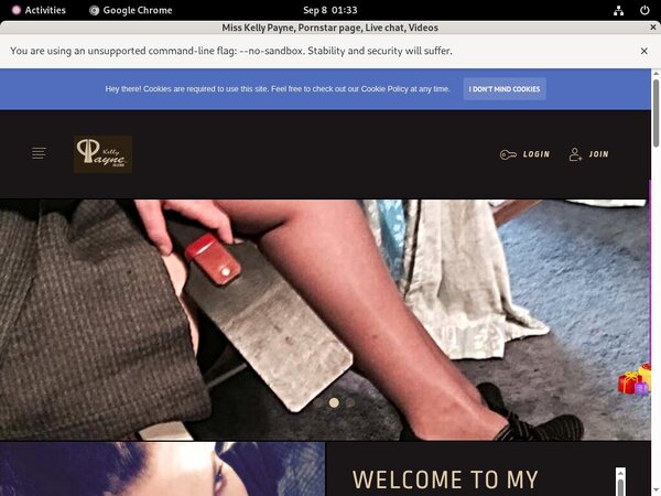Miss Kelly Payne Web Site