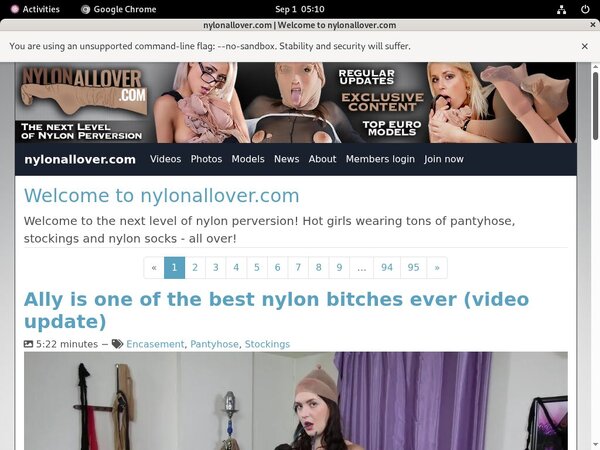 Nylonallover Premium Login