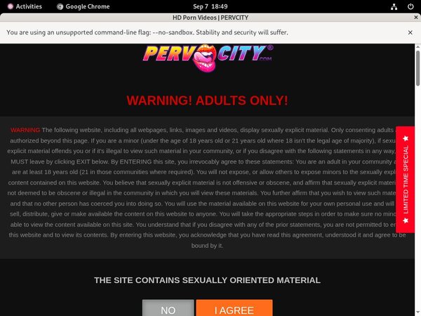 Perv City Discount On Membership
