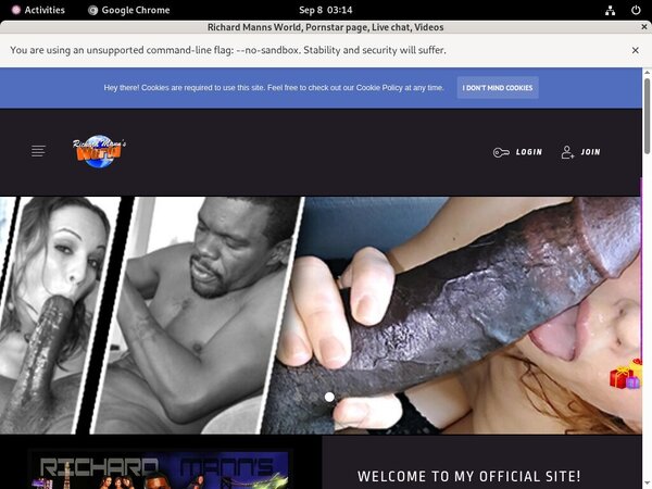 Register For Richard Manns World