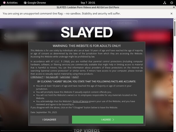 Slayed.com Paypal Purchase