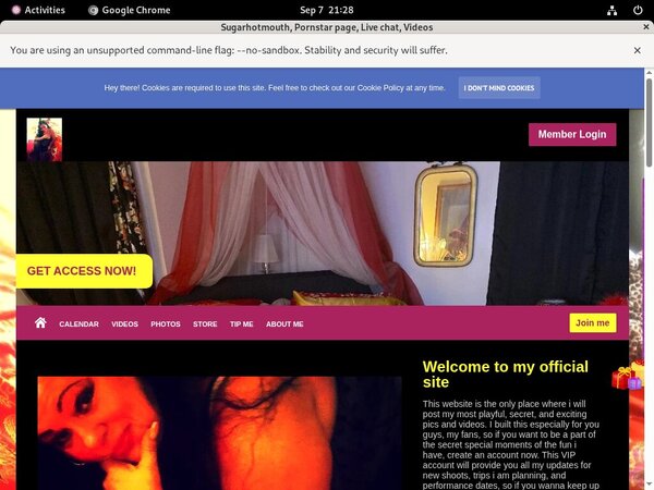 Sugarhotmouth Free Account Login