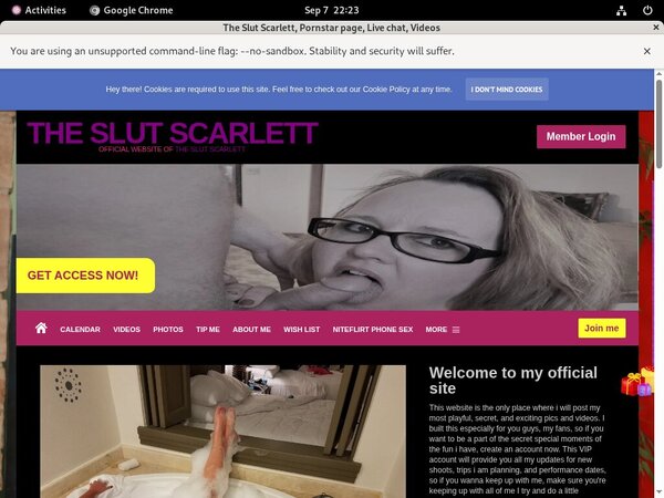 TheSlutScarlett Sex Tape