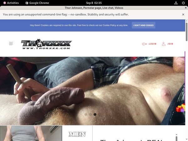 Thor Johnson Password Account Thor Johnson Password Account