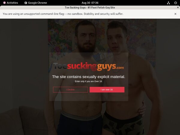 Toesuckingguys.com Premium Account Login Toesuckingguys.com Premium Account Login