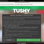 Tushy With European Credit Card