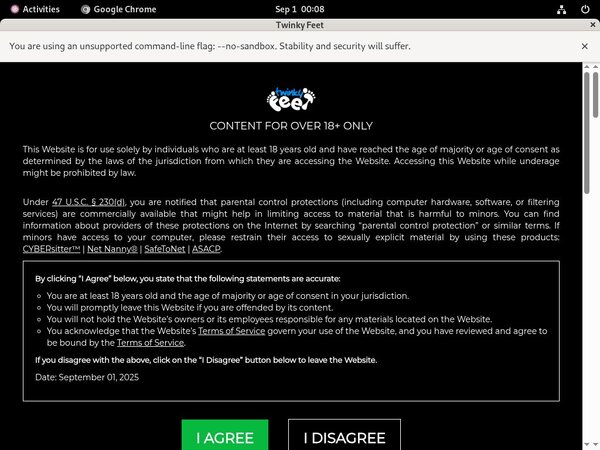 Twinkyfeet.com With IDeal