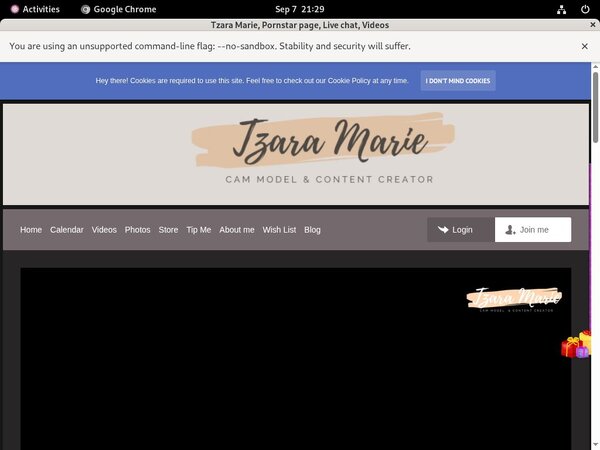 TzaraMarie Credit Card
