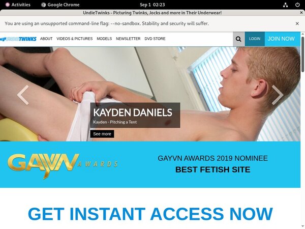 Undie Twinks Free Accounts And Passwords