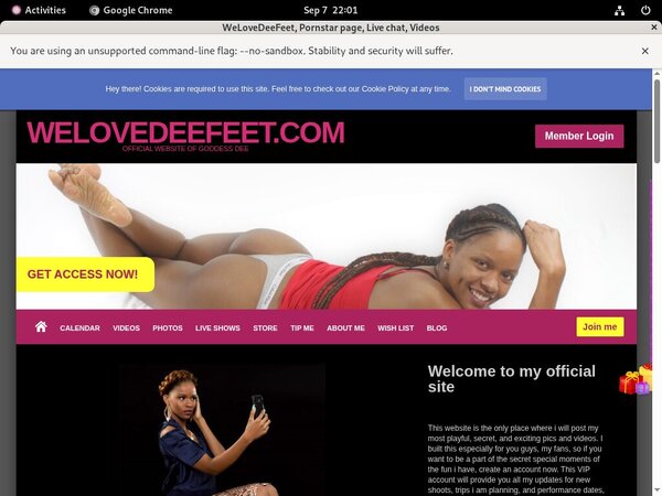 Welovedeefeet Xxx Video