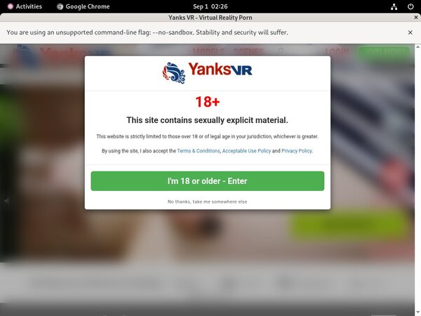 Yanks VR Shop