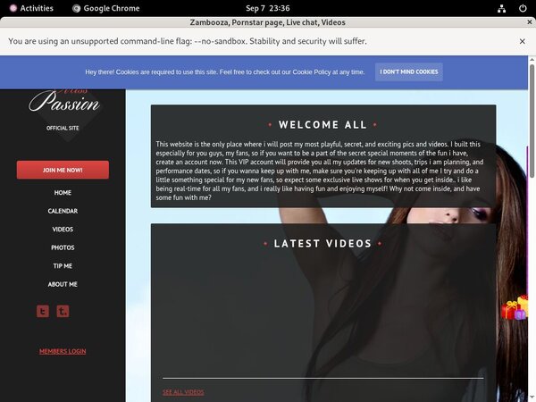 Zambooza.modelcentro.com Deal