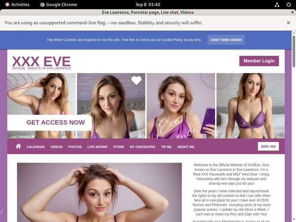 Eve-lawrence.com Live Eve-lawrence.com Live