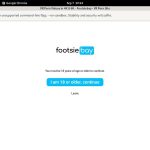 Footsiebay.com Adult Passwords