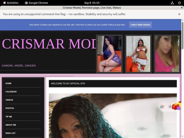 Free Crismar Model Videos