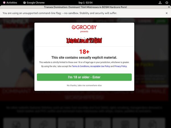 Get Transex Domination Trial Membership