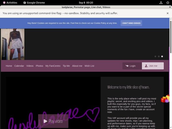 Login To Luvlylarae Free
