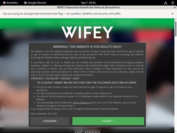 Login Wifey Free Trial
