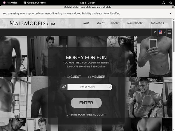 Male Models Free Trial Acc