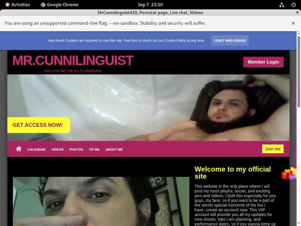 MrCunnilinguist420 ?????