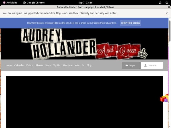 Theaudreyhollander.com Premium Account Login