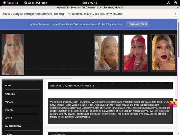 Thequeenmorgan.net With ECheck
